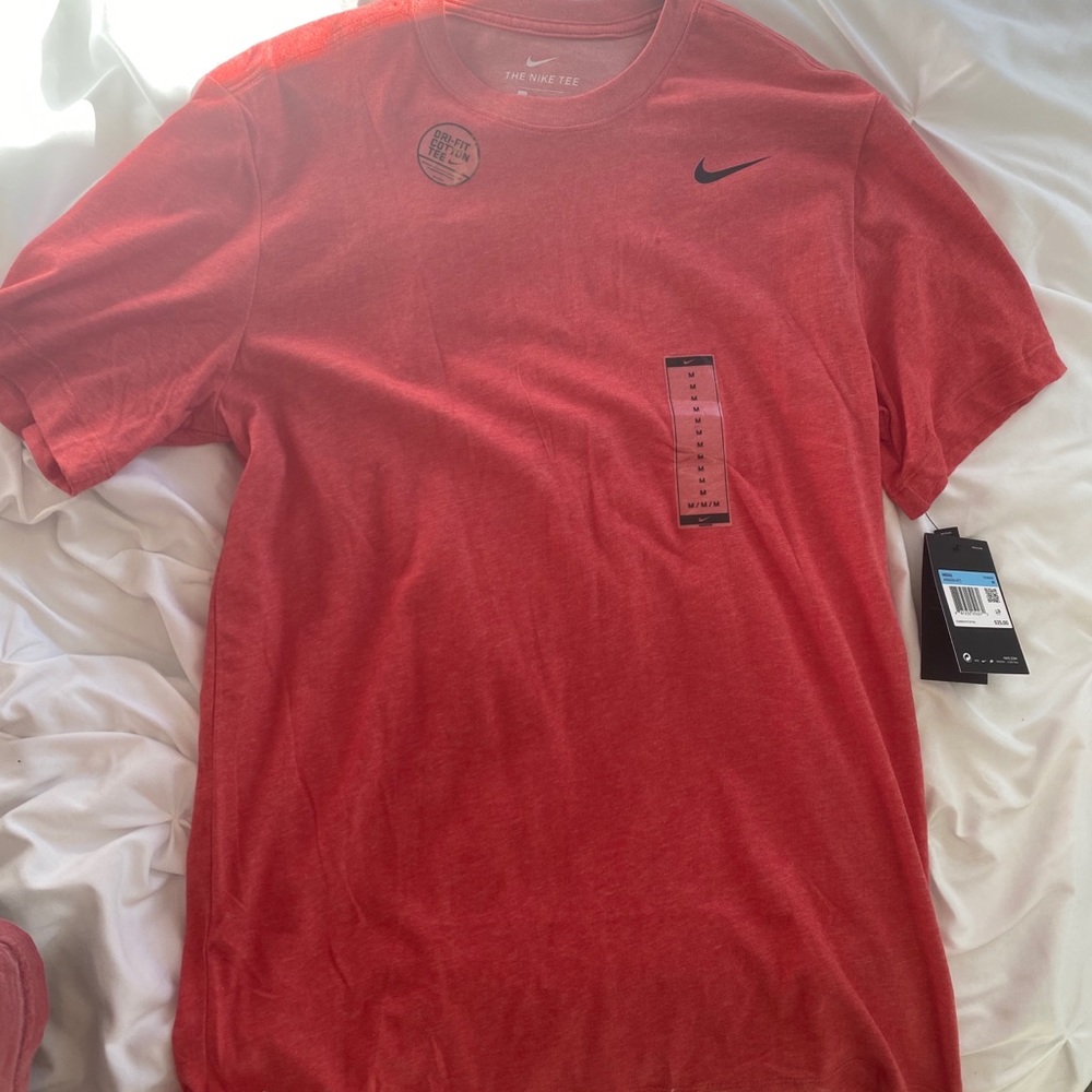 Red Nike tee